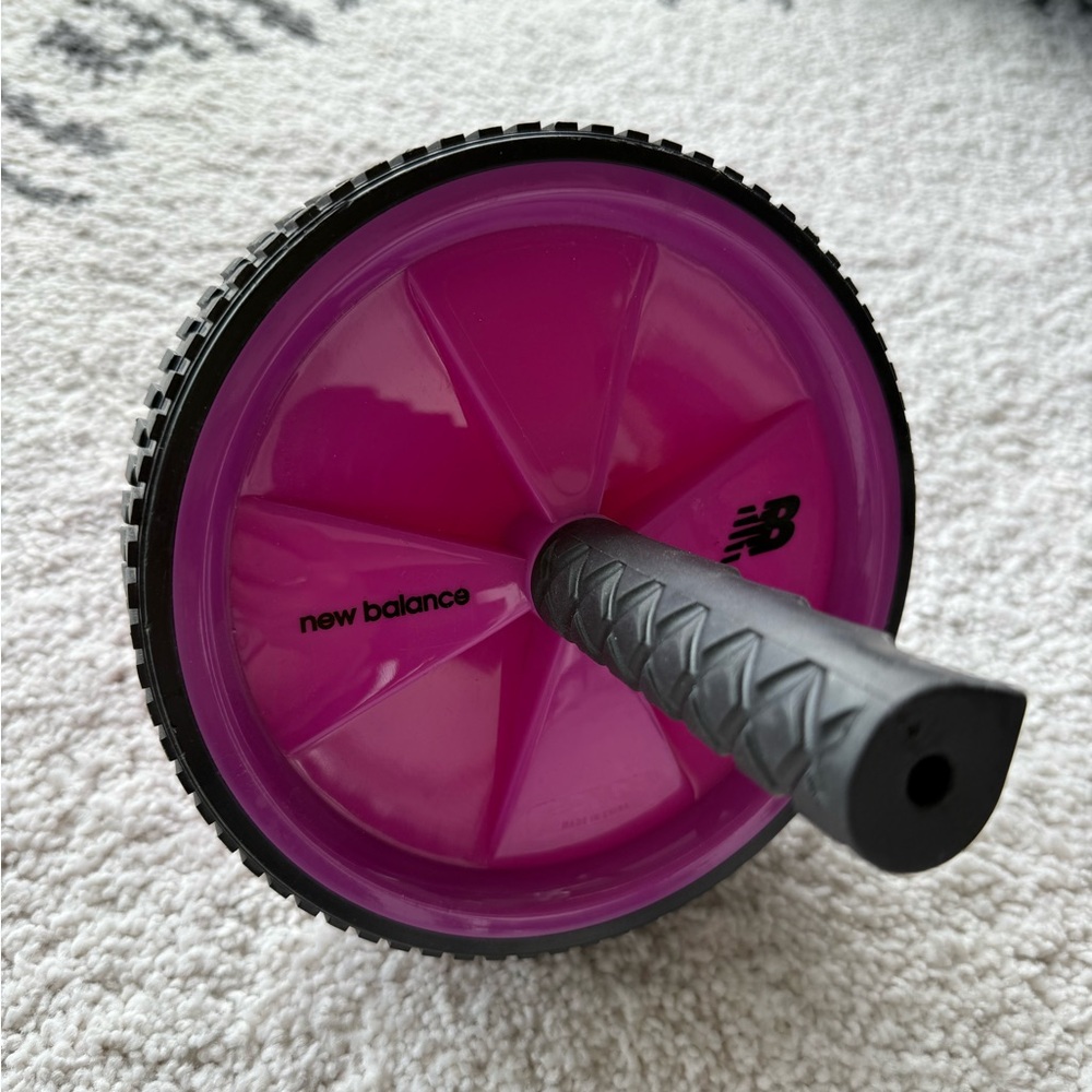 New Balance Pink Ab Roller